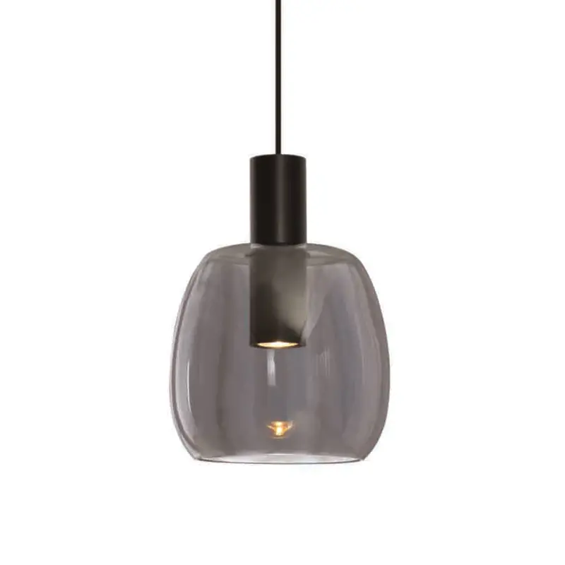Madrid Smoked Glass Pendant Fixture – Urban Minimalist 1