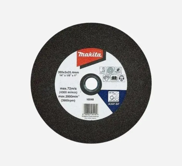 Makita 14-Inch Cut-Off Wheel For Steel – Heavy-Duty Abrasive 1