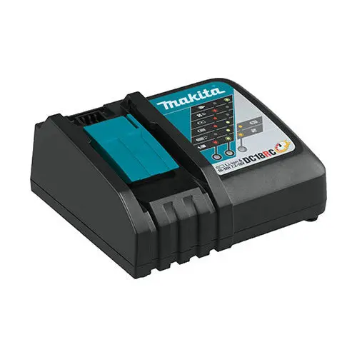 Makita Dc18Rc Compact Fast Charger For 18V 3.0Ah Li-Ion Batteries 1
