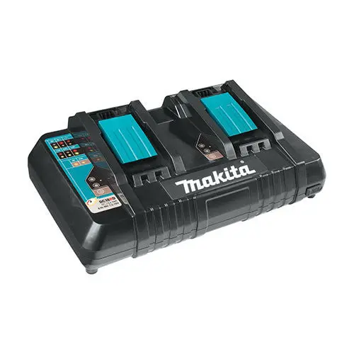 Makita Dc18Rd Dual-Port Fast Charger For 18V Li-Ion Batteries (3.0Ah) 1