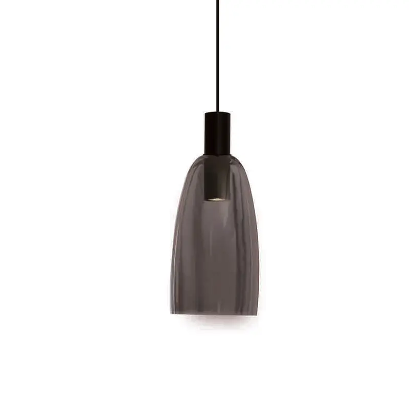 Malaga Smoked Glass Pendant Lamp – Soft Diffused Glow 1