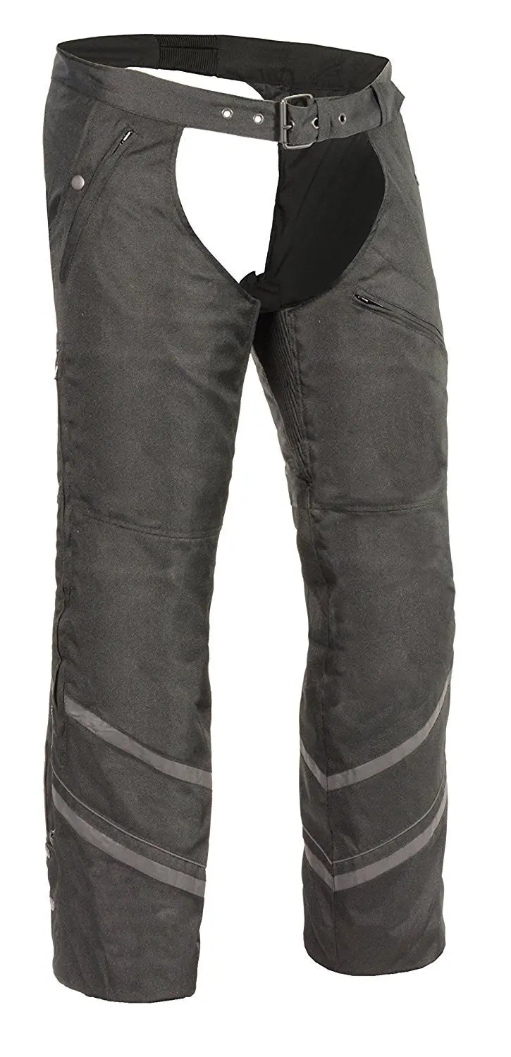 Men'S Vented Textile Chaps With Removable Thermal Liner 1