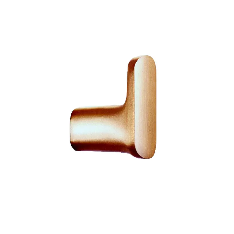 Minimalist Brass Robe Hook For Bathrooms And Closets 1