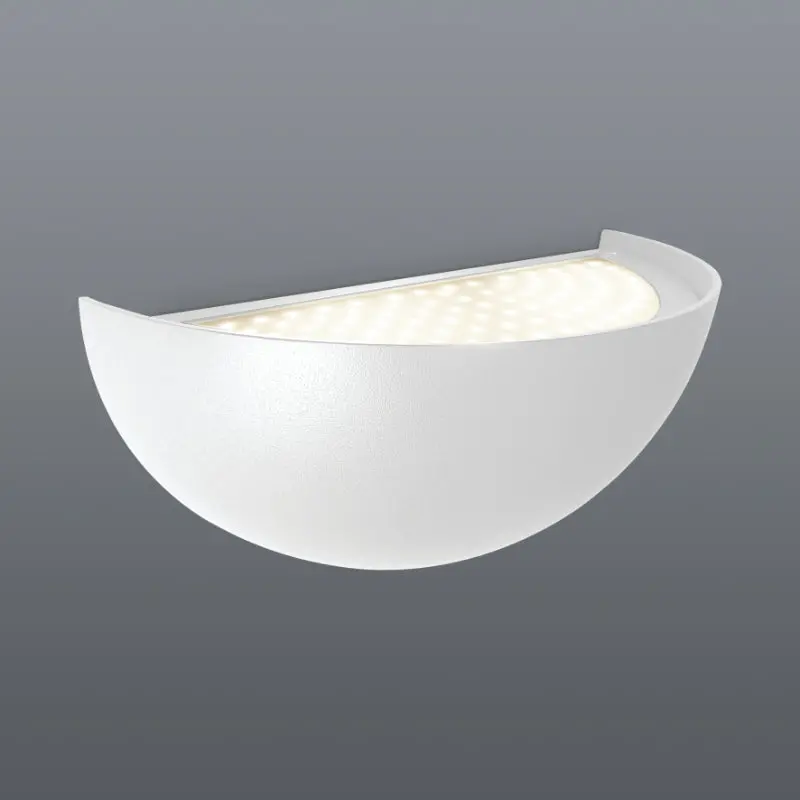 Moon Semi-Circular Wall Light – 8W, 930Lm, Warm White Glow 1