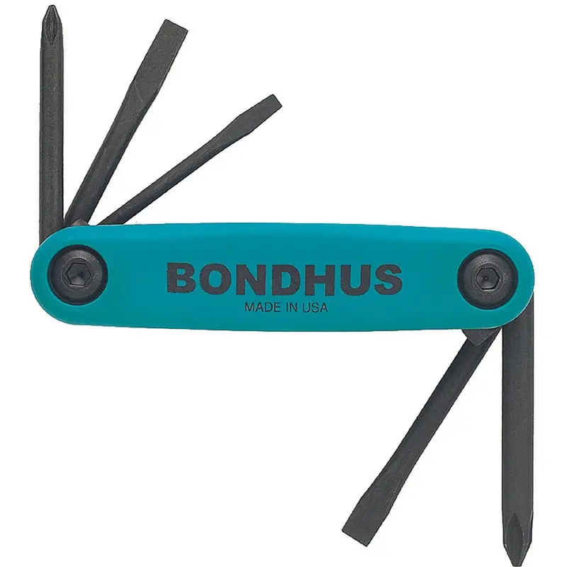 Multi-Function Folding Tool Set – Includes Ph1/Ph2, Slotted (1/8", 3/16", 1/4") 1
