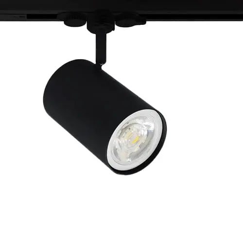 On Par Aluminum 3-Circuit Track Light System – 32W, Matte Black 1