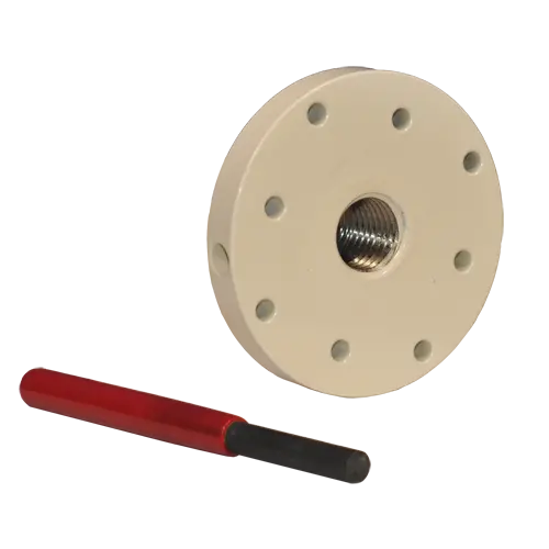 Oneway 4" Carbon Steel Faceplate – M33 × 3.5 Thread (Model #2398-0455) 1