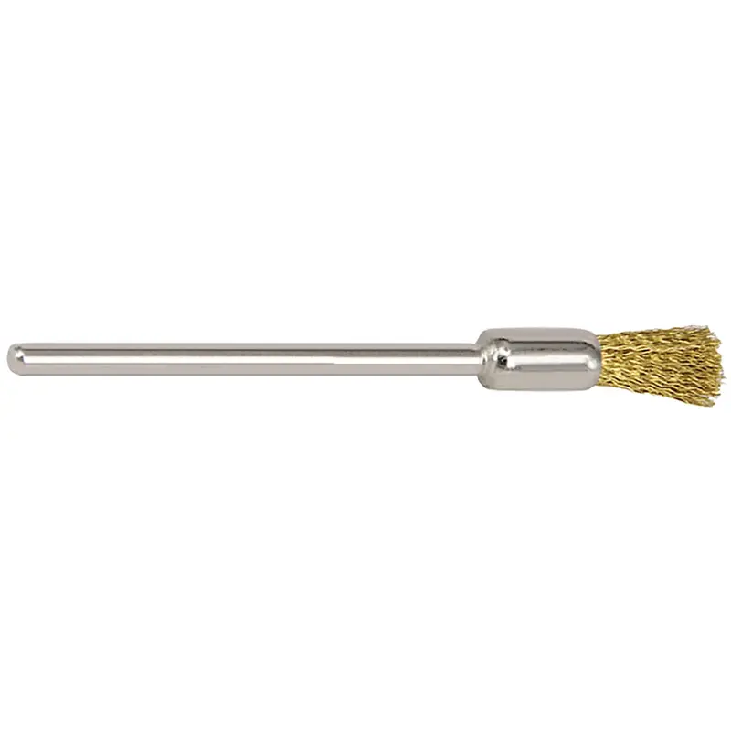 Oro Brass Wire End Brush – 9.5Mm Length, 2.35Mm Shank, Pack Of 24 1