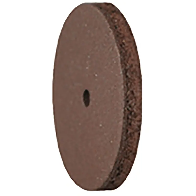 Oro Brown Coarse Rubber Wheels – 22Mm × 3Mm, 1.6Mm Arbor Hole (50-Pack) 1