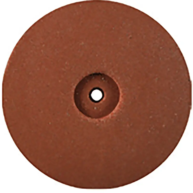 Oro Brown Medium-Density Silicone Wheels – 22Mm × 3.5Mm, 1.6Mm Arbor Hole (50-Pack) 1