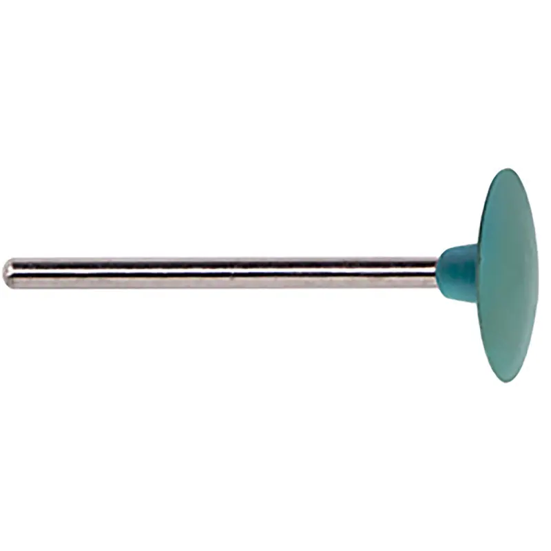 Oro Extra-Fine Rubber Knife-Edge Rotary Point – 15×2 Mm, 2.35 Mm Shank (12-Pack) 1