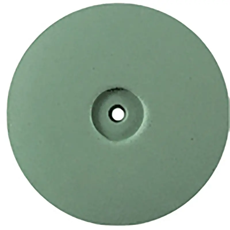 Oro Green Fine-Grade Silicone Wheels – 22Mm × 3.5Mm, 1.6Mm Arbor Hole (50-Pack) 1