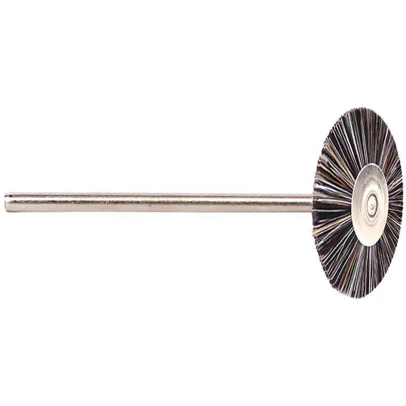 Oro Grey Goat Hair Mounted Brush – 22Mm Diameter, 2.35Mm Shank, Pack Of 12 1