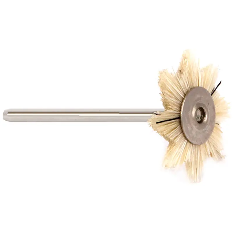 Oro Mounted Anise Star Brush – White Synthetic Bristles, 22Mm X 2.35Mm, 12-Pack 1