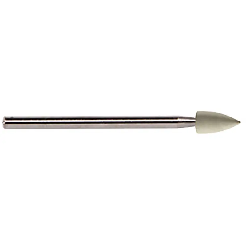 Oro Ultra-Fine Rubber Flame-Shaped Rotary Point – 3×7 Mm, 2.35 Mm Shank (24-Pack) 1
