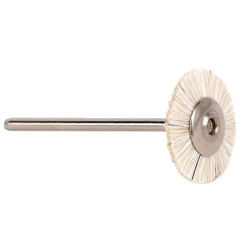 Oro White Horse Hair Mounted Brush – 19Mm Diameter, 2.35Mm Shank, Pack Of 12 1
