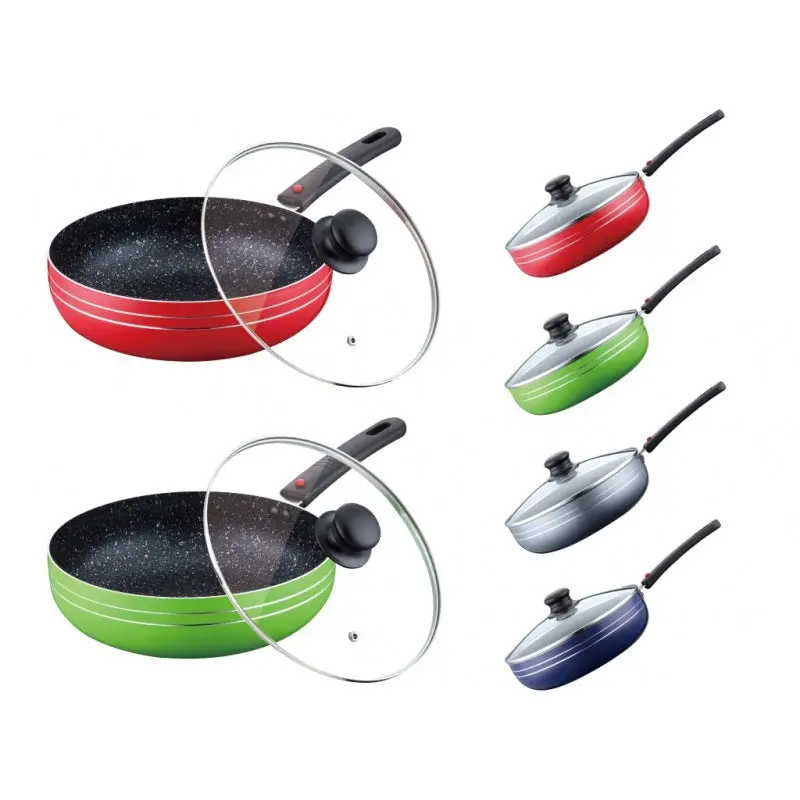 Peterhof Ph-15453-24 Marble-Finish Frying Pan – 24 Cm Premium Cookware 1