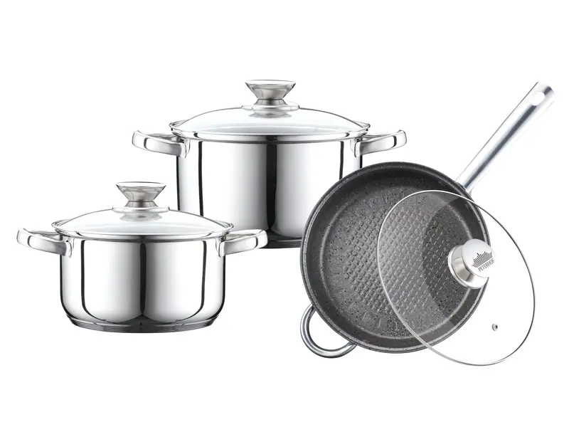 Peterhof Ph-15829 6-Piece Stainless Steel Cookware Set 1