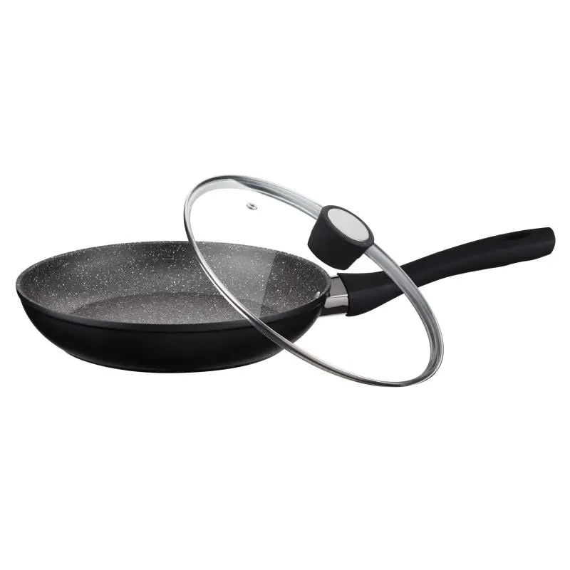 Peterhof Ph-25346 Non-Stick Frying Pan With Tempered Glass Lid 1