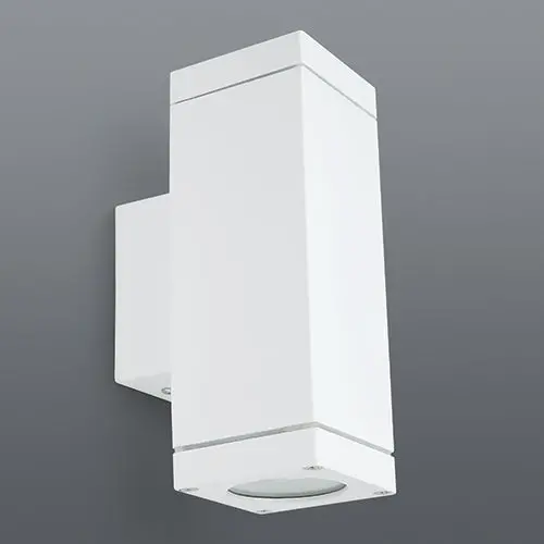 Phalt Twice Wall Light Featuring Dual-Arm Design – Pure White 1
