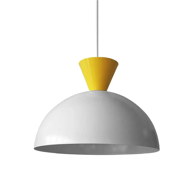 Picasso-Inspired Spun Metal Pendant Light By Wire World 1