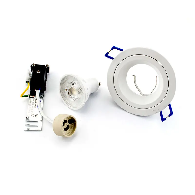 Pioled R215 Precision Anti-Glare Recessed Downlight – 5W, 94Mm, White 1