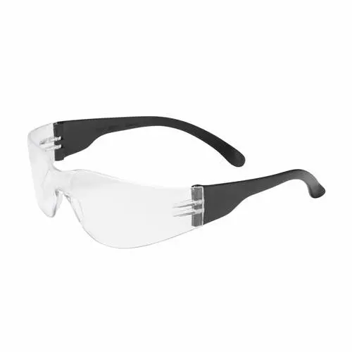 Pip Zenon Z11Sm Safety Eyewear – Slim Frame, Clear Polycarbonate Lens With Anti-Scratch & Anti-Fog Coating, Black Temples, Molded Nose Bridge – 10–12 Pack 1