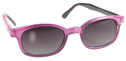 Purple Pearl Frame Goggles With Grey Gradient Lens 1