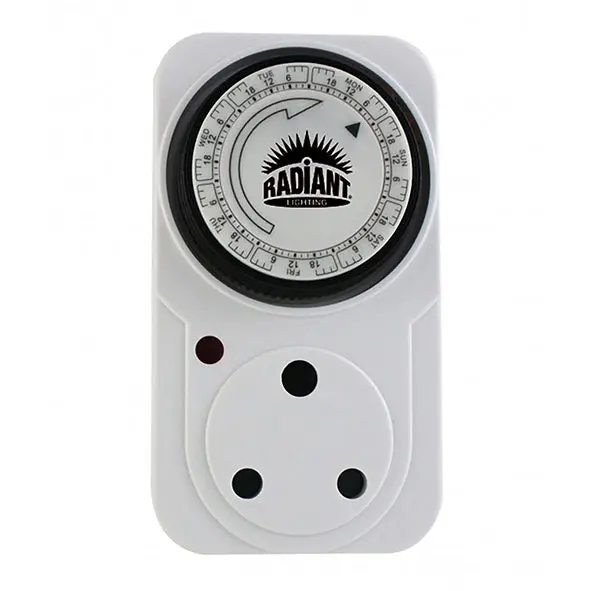 Radiant Mechanical Weekly Programmable Timer Switch 1