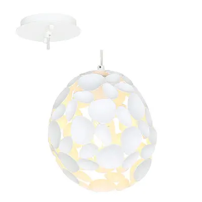 Radiant Oval Caged Steel Pendant Light – 60W 3