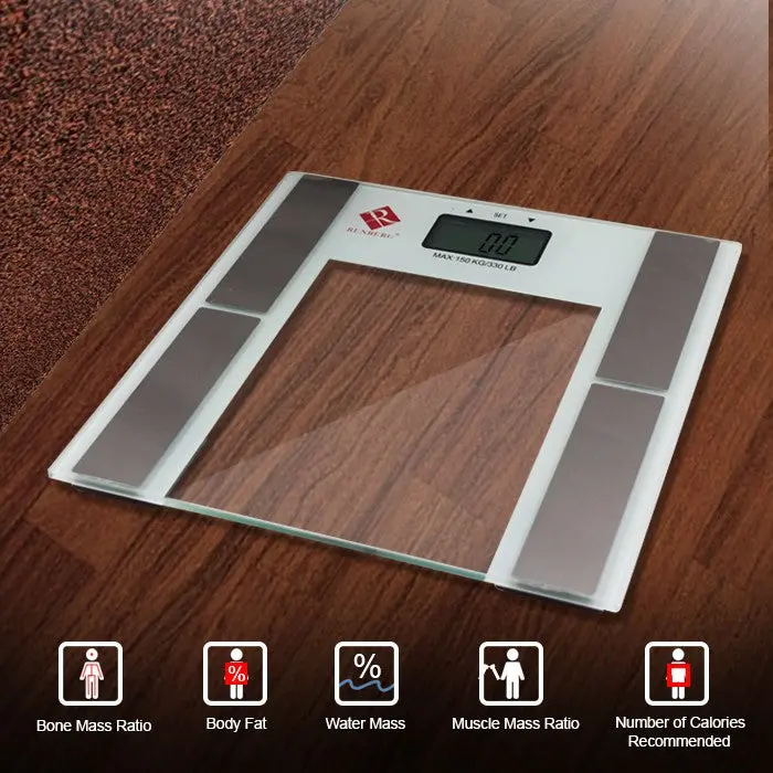 Renberg Rb-9010 Digital Body Scale With Body Fat Analysis 1