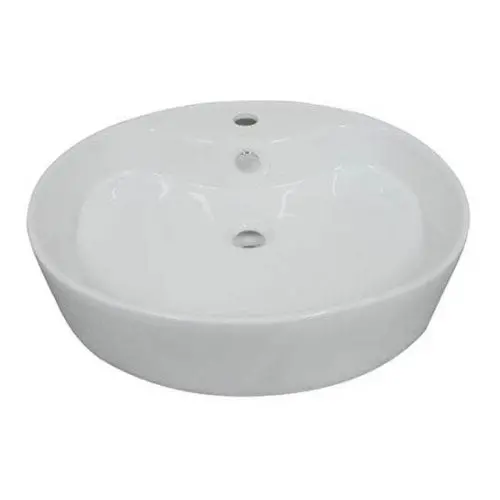 Rica Freestanding Oval Wash Basin – Pure White 1