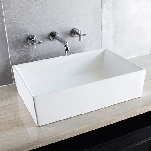 Rossco Butler-Style Countertop Ceramic Basin 1