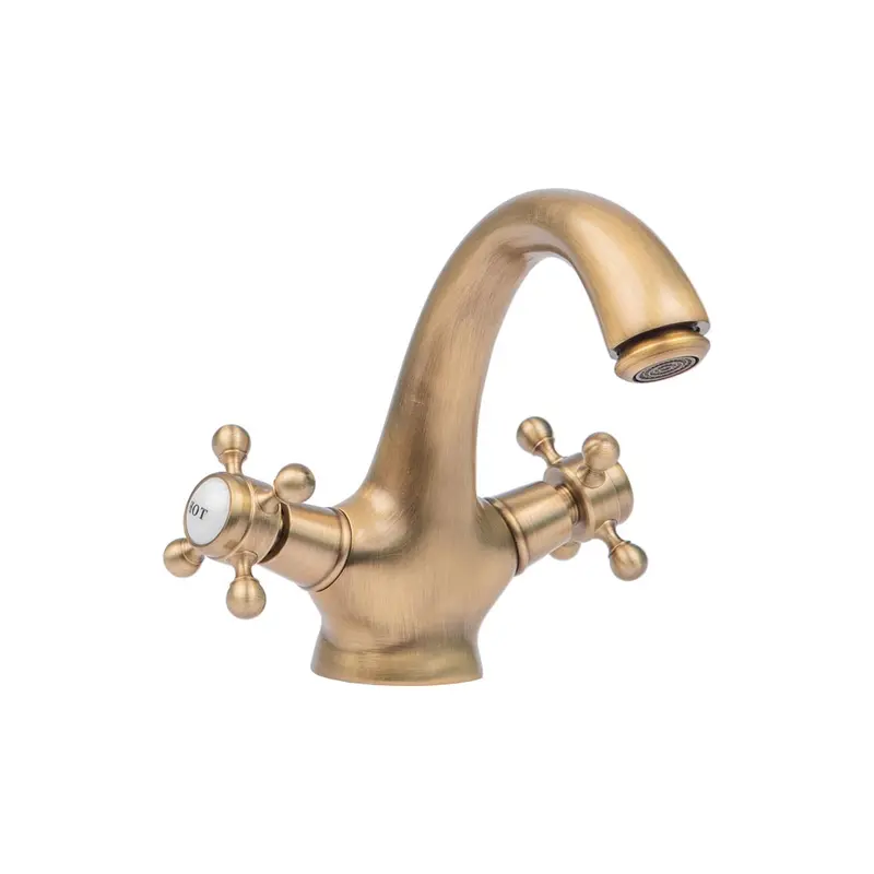 Rossco Compact Quarter-Turn Short Basin Mixer Tap 1