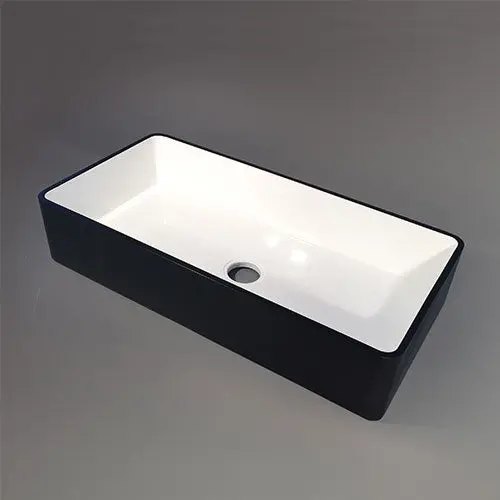 Rossco Oversized Two-Tone Top-Mount Butler Sink 1