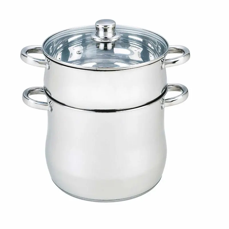 Royal Swiss Rs-8L Stainless Steel Couscous Maker – 8-Liter Capacity 1