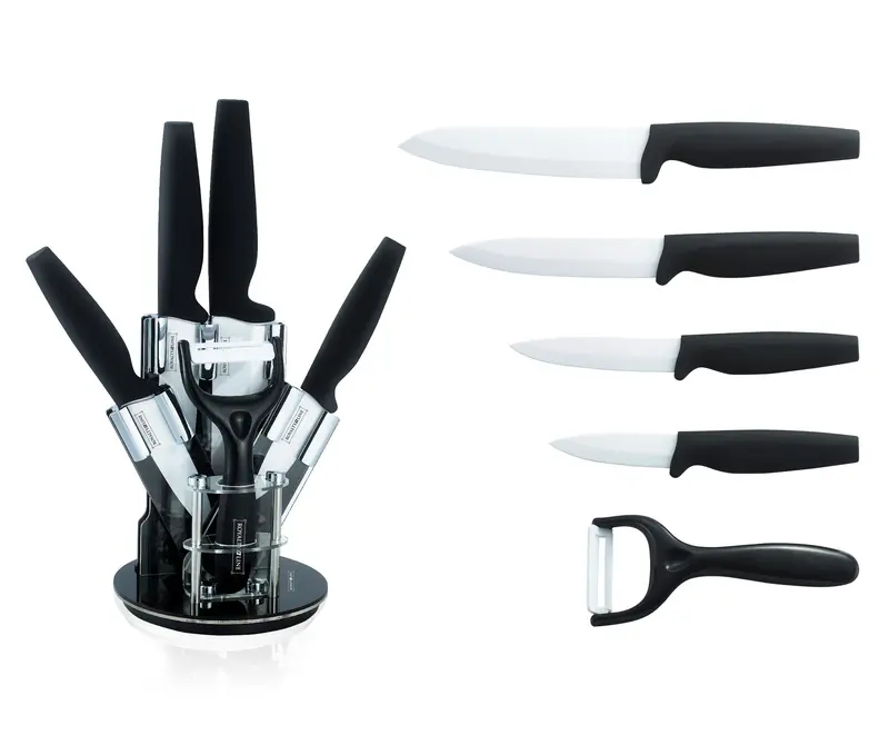 Royalty Line Rl-C4Sb 6-Piece Ceramic Knife Set 1