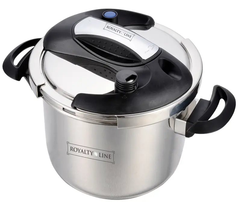 Royalty Line Rl-Pc6Lm 6L Marble-Coated Pressure Cooker With Autoclave Function 1