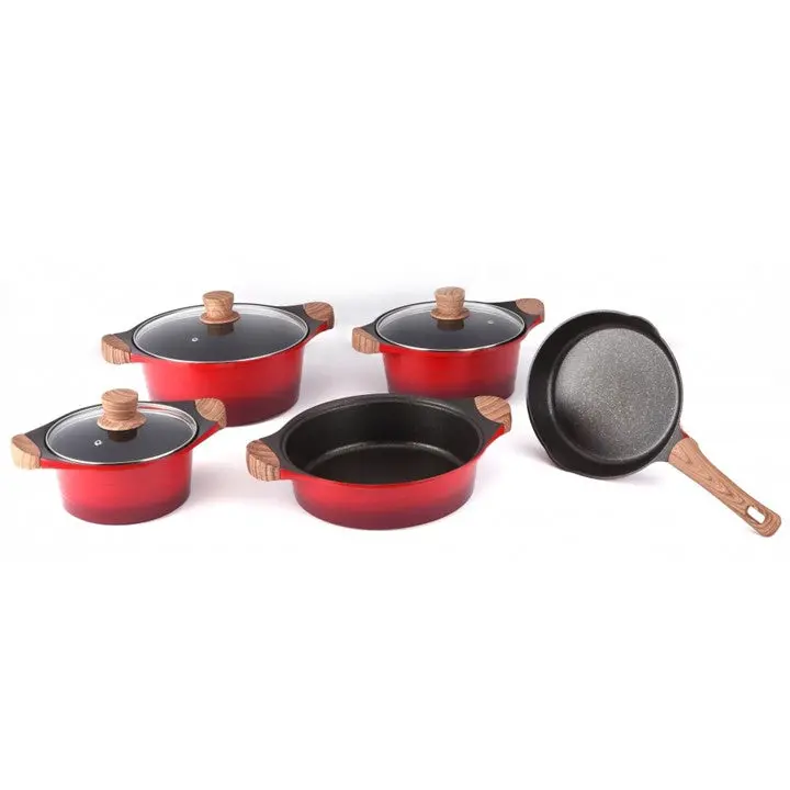 Royalty Line Rl-Ws1008M Marble-Finish Cookware Set 1
