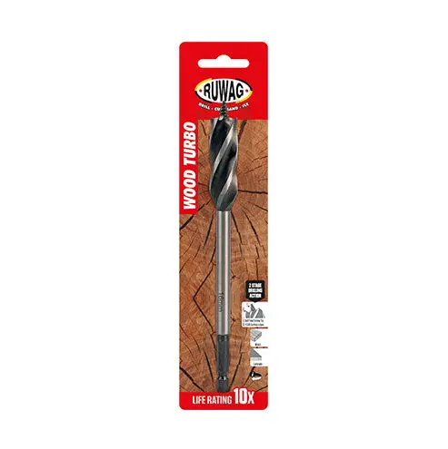Ruwag High-Speed Wood Drill Bit – 16 Mm × 400 Mm 1