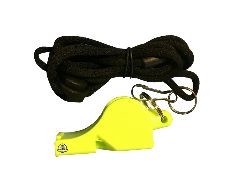 Safety Whistle With Adjustable Nylon Lanyard – Loud Audible Signal Device 2