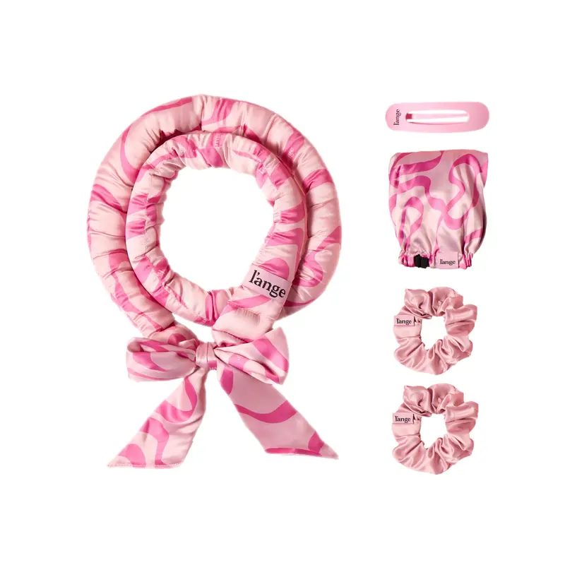 Satin Heatless Curls Set – Overnight Curling Without Heat Damage 1