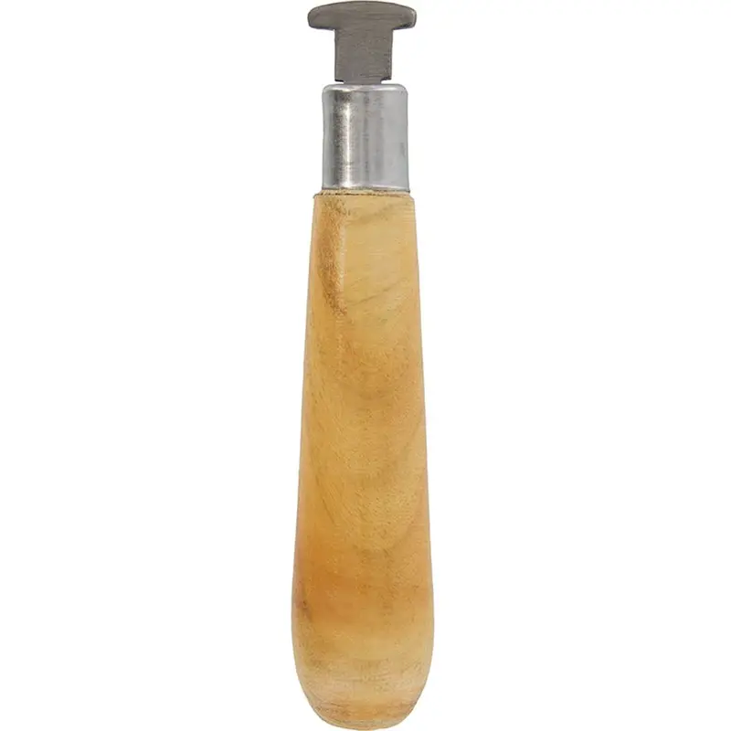 Se Wood-Handle Bezel Roller – 4.5-Inch Comfort Grip For Metal Band Shaping 1