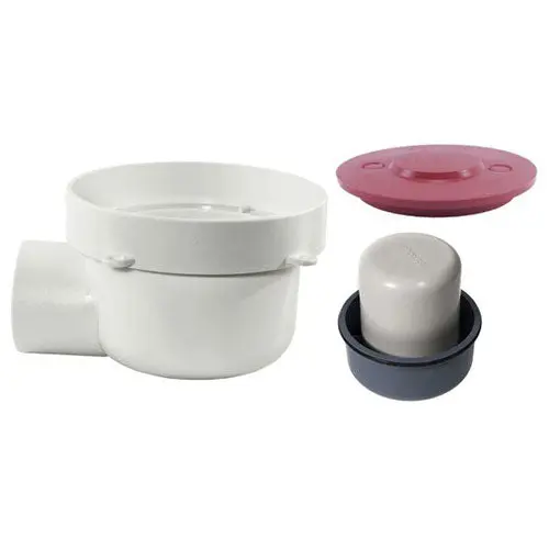 Seaqual Vityldrain First-Fix Ultra-Low-Profile Drain – 50Mm Side Outlet, 51Mm Well Trap 1