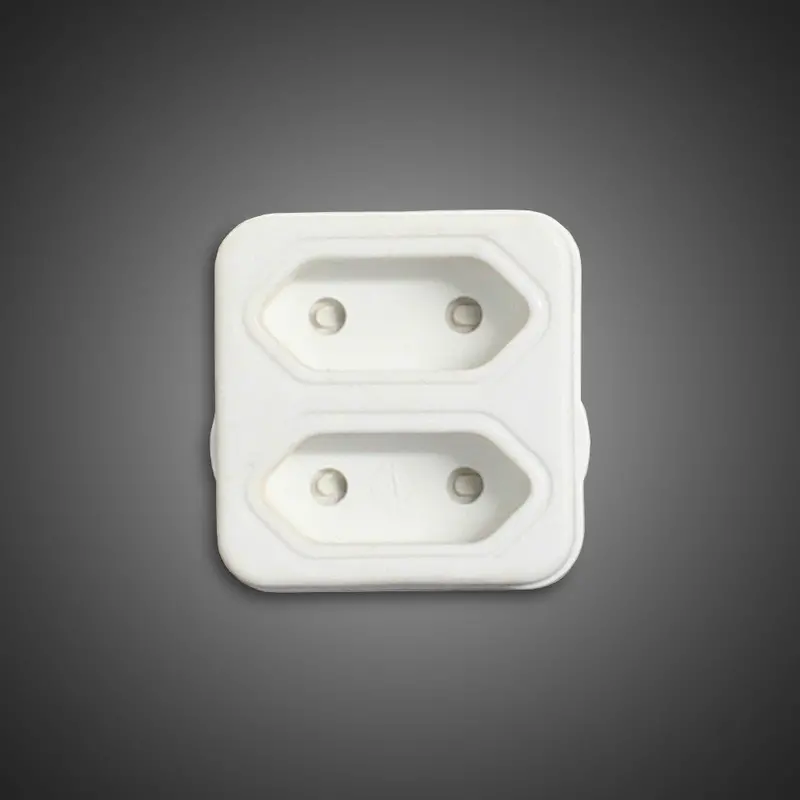 Selectrix White Dual Euro Adaptor 1