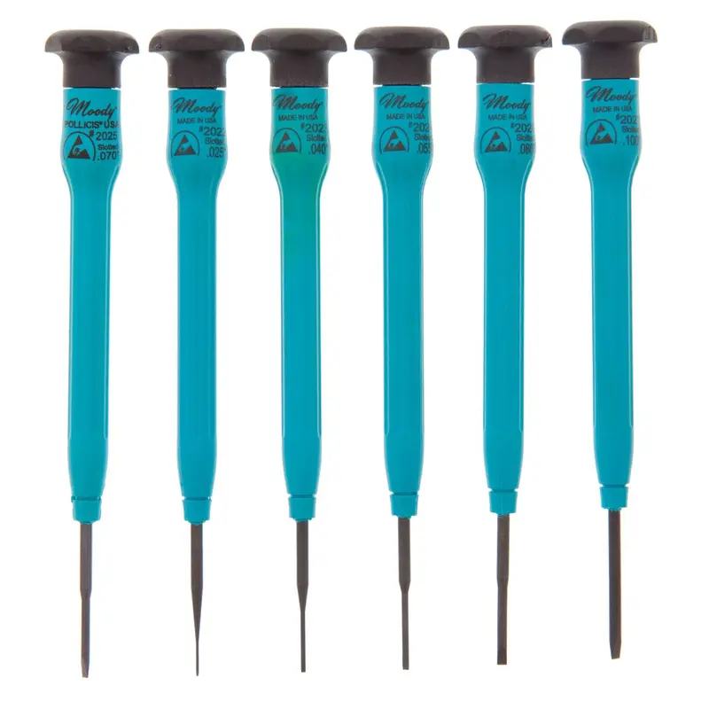 Slotted Screwdriver Set – 6-Piece Precision Kit 1