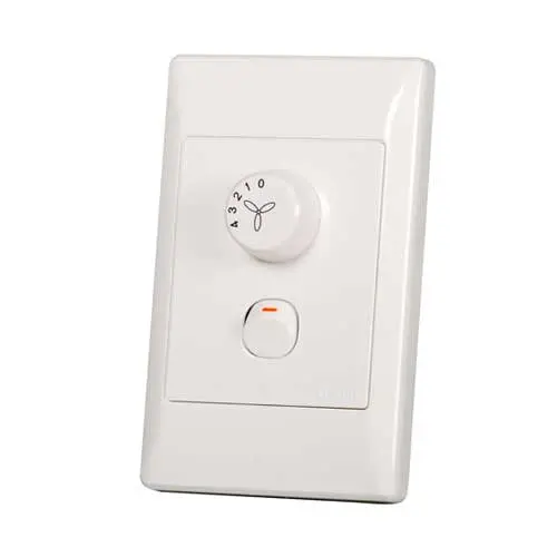 Solent 5-Speed Fan Regulator With Dimmable Light Control 1
