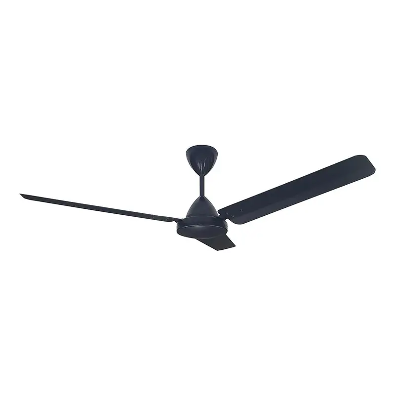 Solent Whirlwind 1200Mm 3-Blade Black Ceiling Fan 1