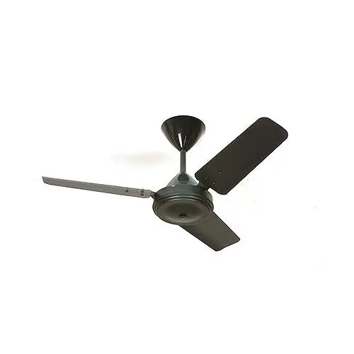 Solent Whirlwind 900Mm 3-Blade Black Ceiling Fan 1