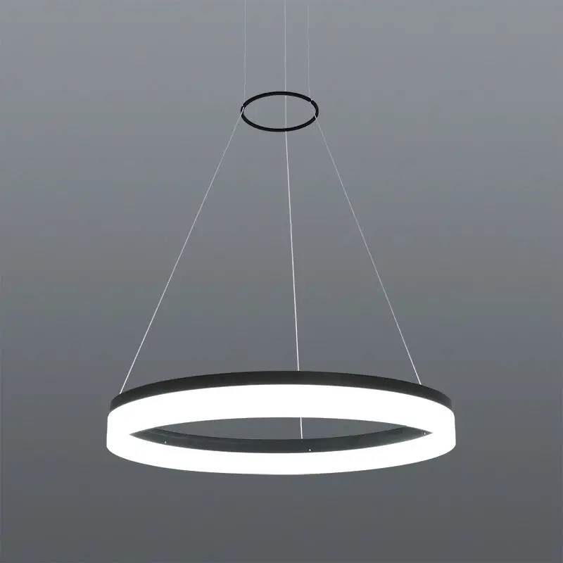 Spazio Dimmable Ring Led Pendant – 38W Circular Design 1
